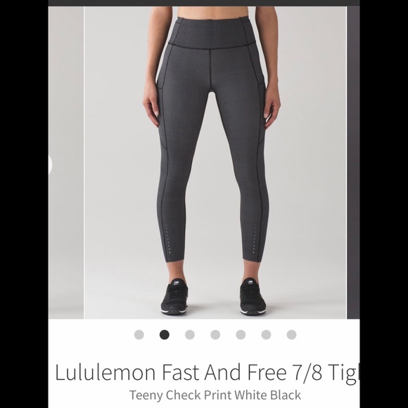 LULULEMON Fast And Free Pants